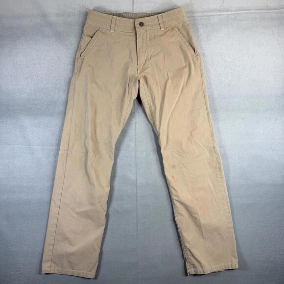 Kuhl Other - Kuhl Slax Pants Mens 30x30 Khaki Nylon Stretch Outdoors Hiking Lightweight
